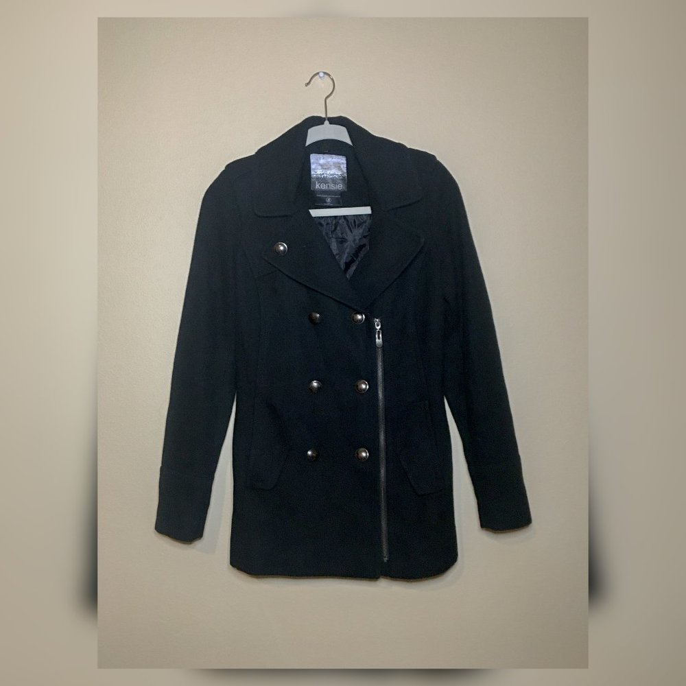 Double Breasted Peacoat｜Kensie
